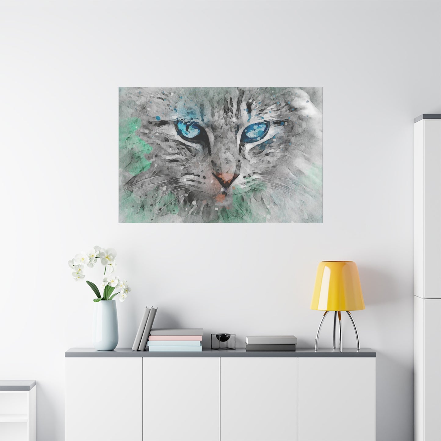 CAT Matte Canvas, Stretched, 1.25"