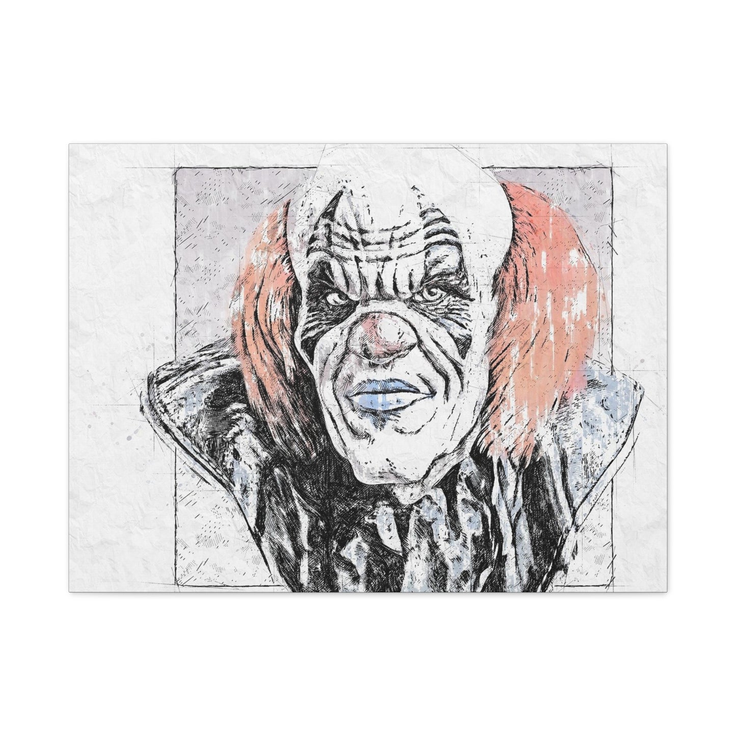 Clown Matte Canvas, Stretched, 1.25"