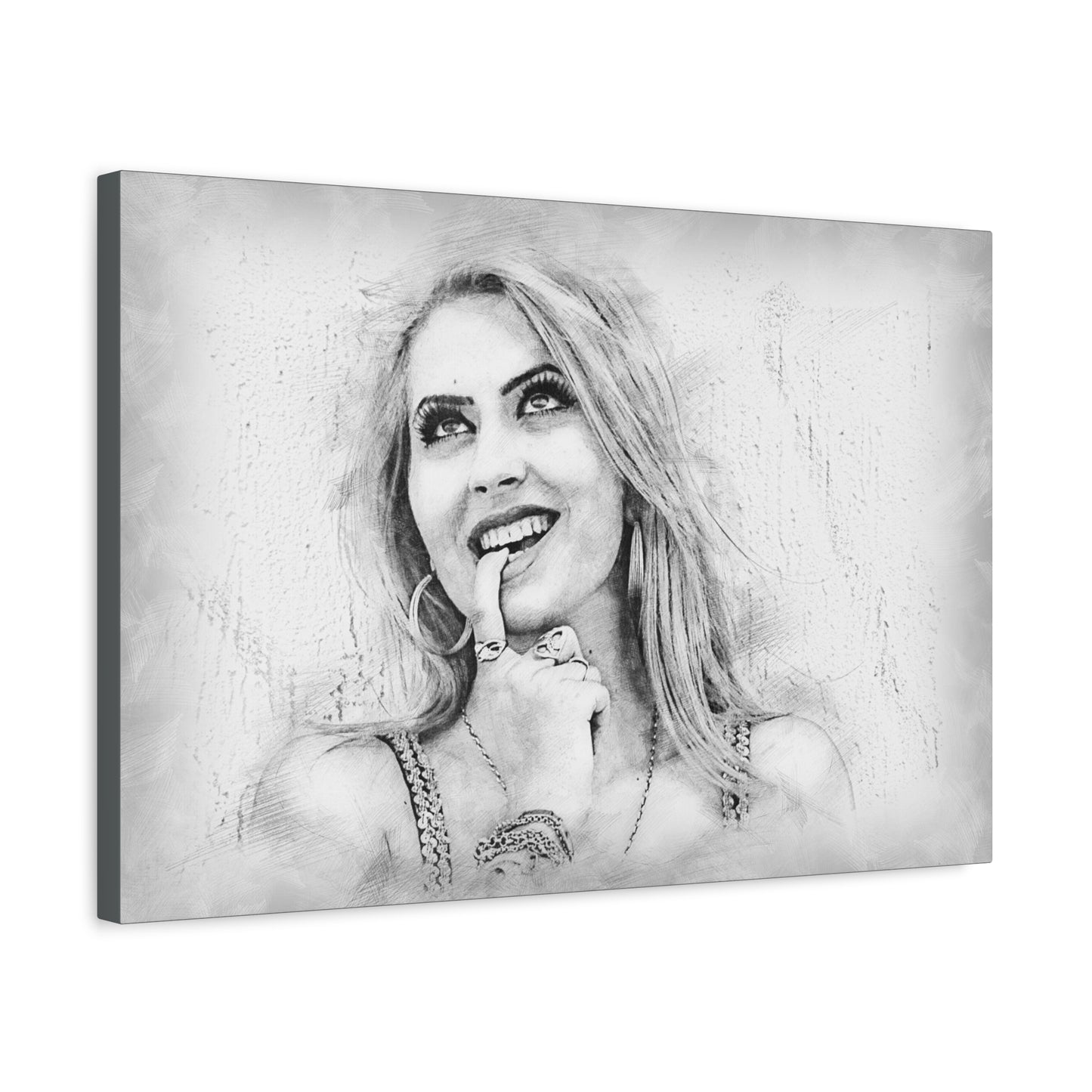 Woman Matte Canvas, Stretched, 1.25"