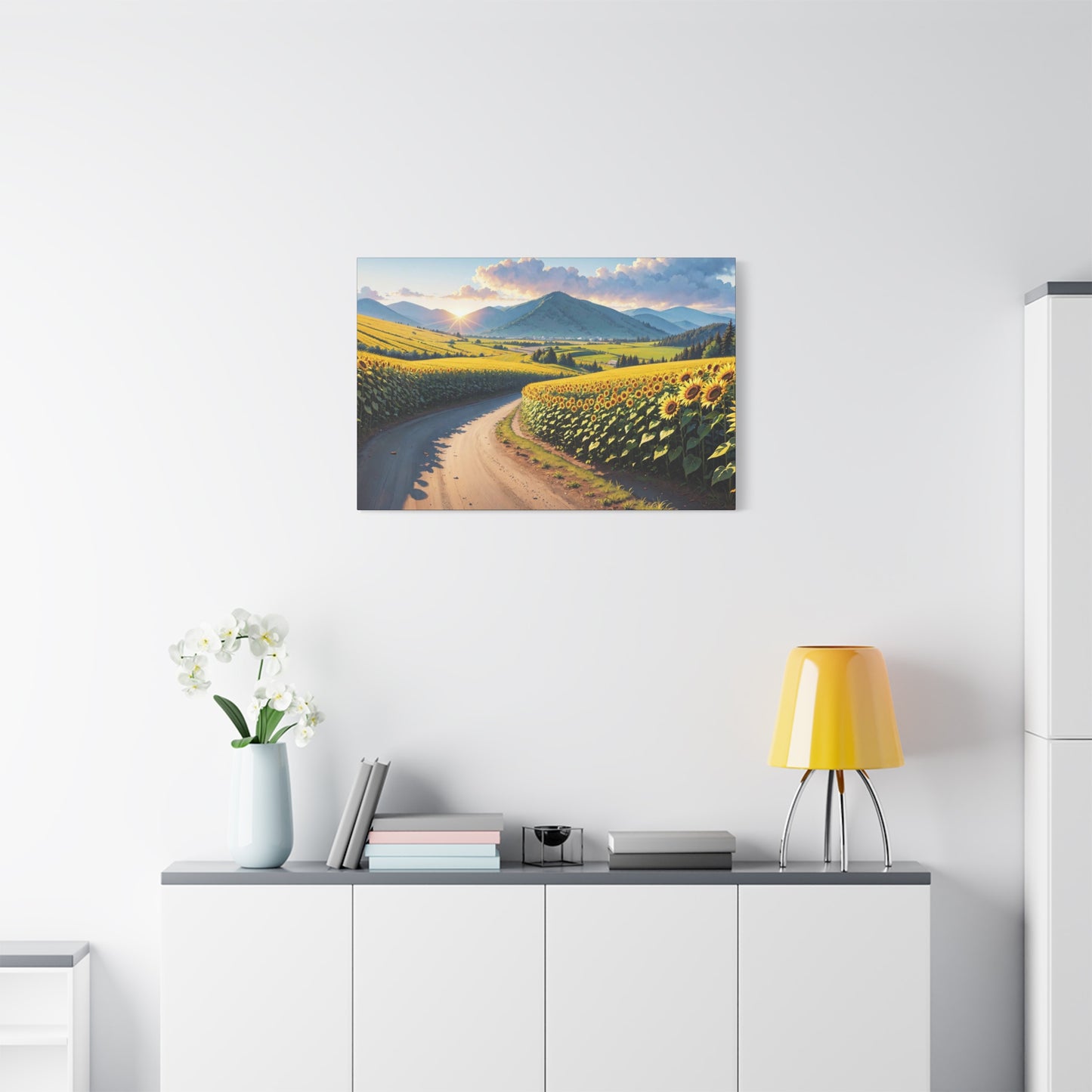 SunflowerAI Gen Matte Canvas, Stretched, 1.25"