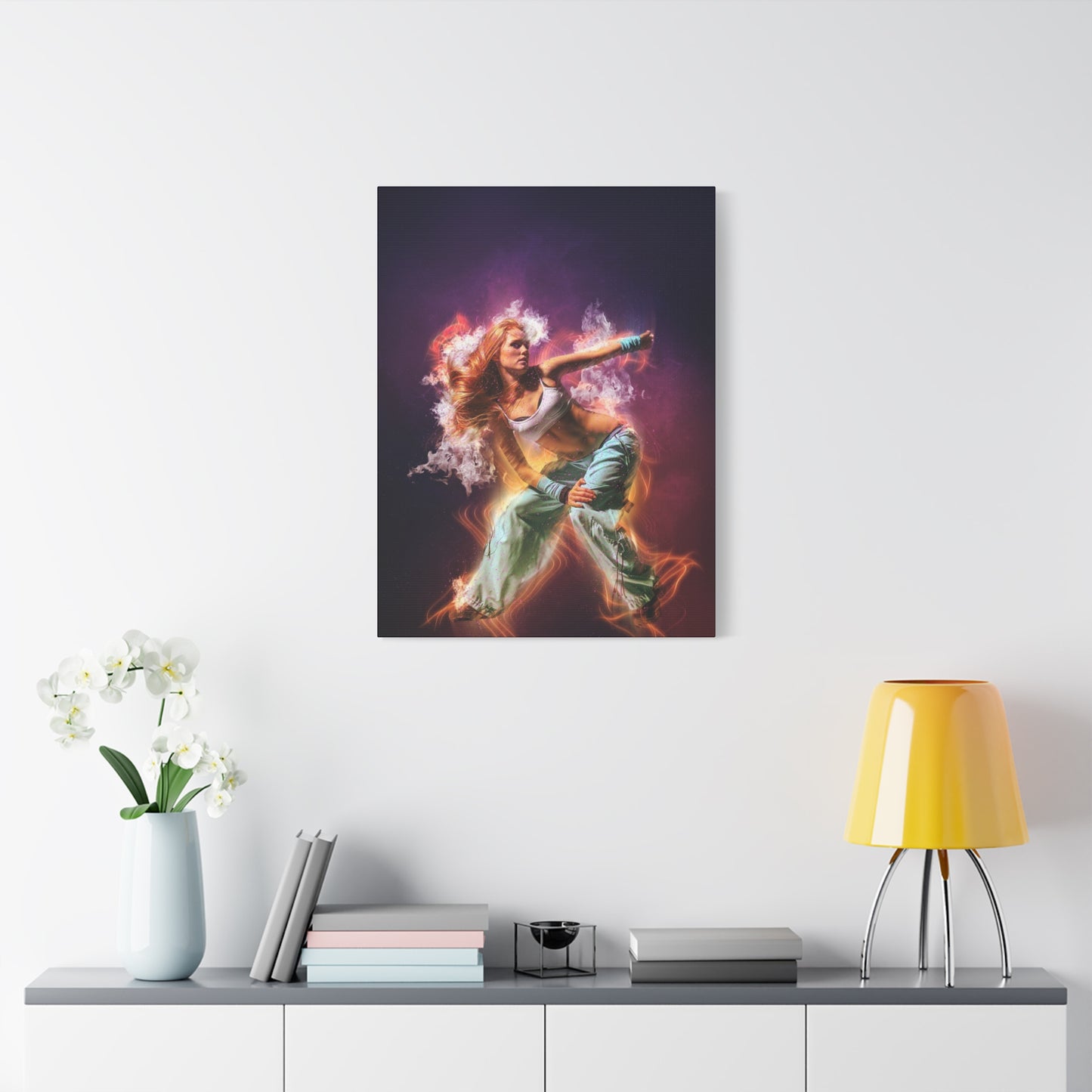 Dancing Woman Matte Canvas, Stretched, 1.25"