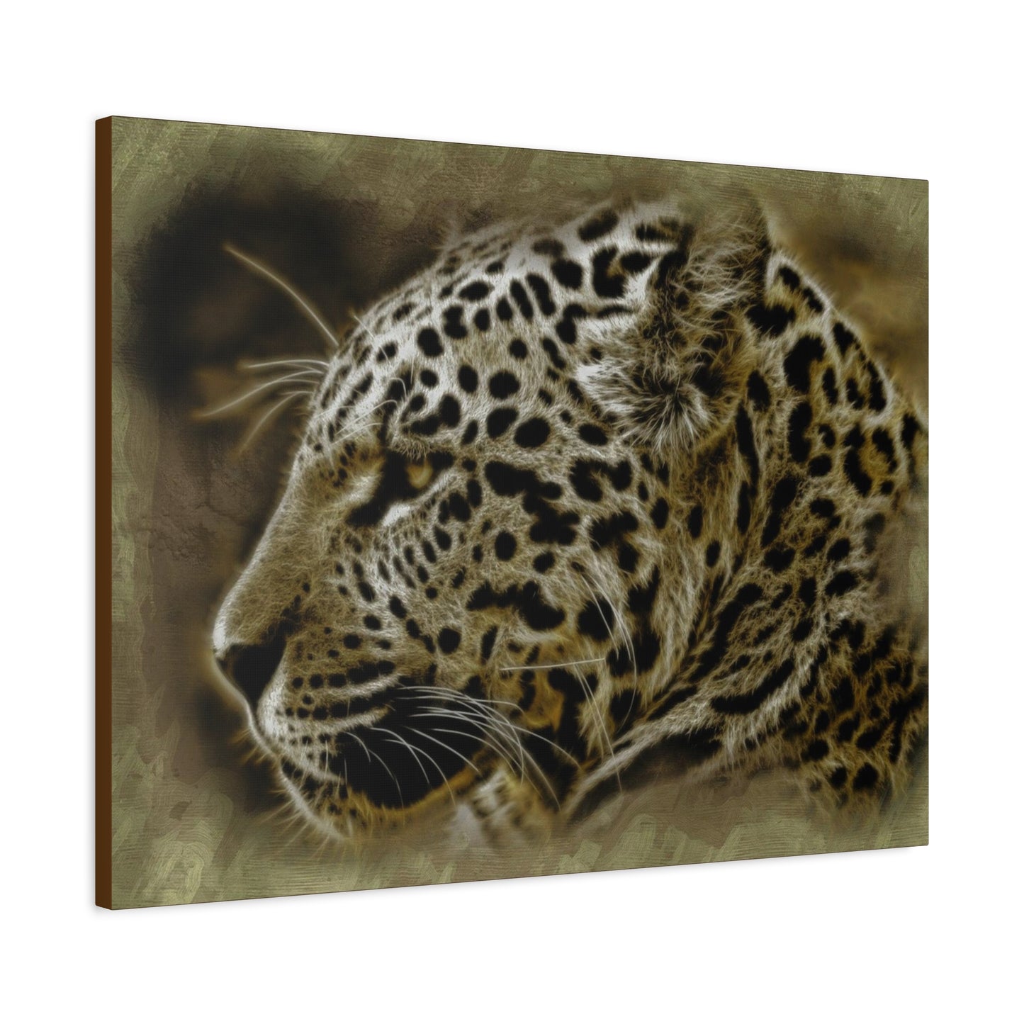 Jaguar Matte Canvas, Stretched, 1.25"