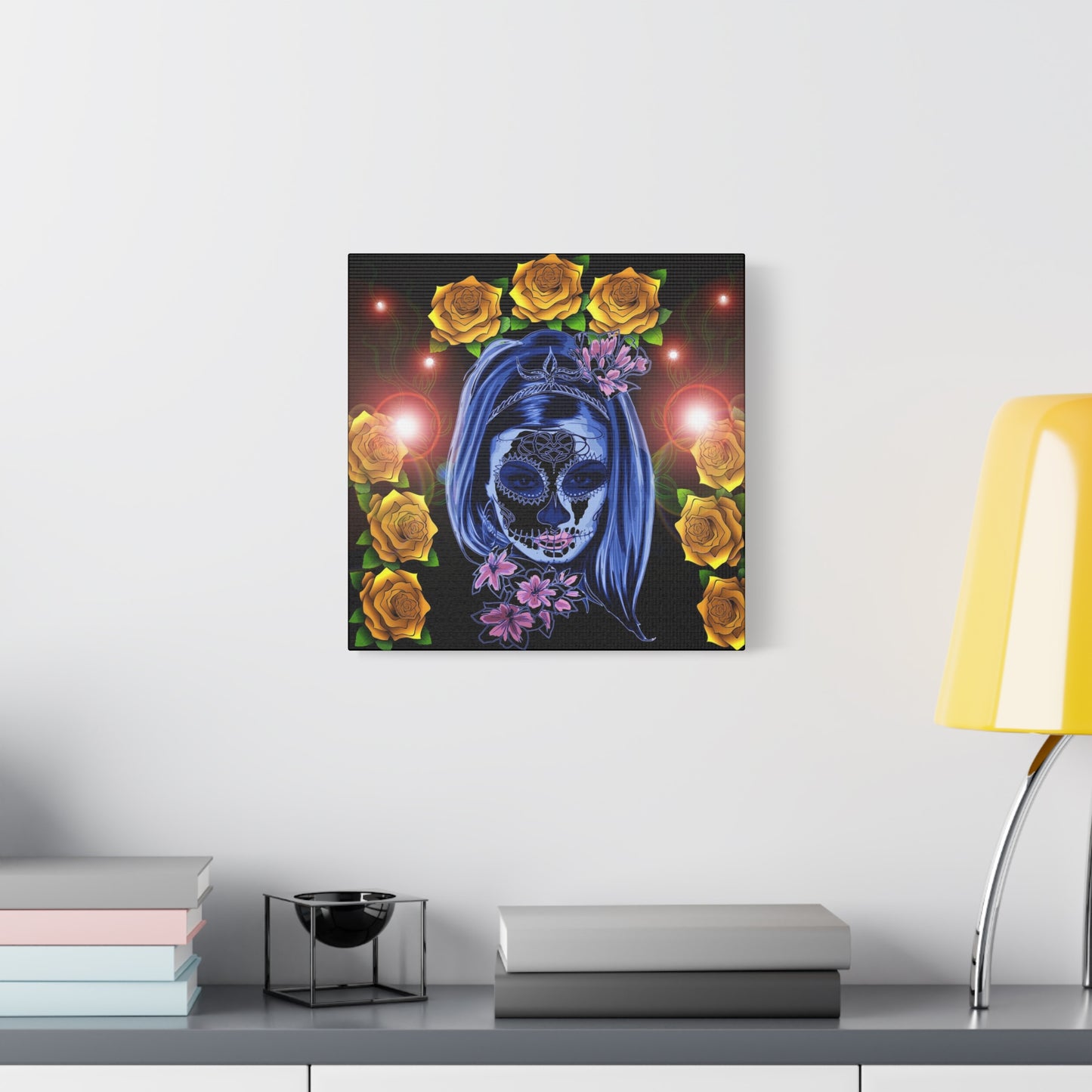 Day of the dead Matte Canvas, Stretched, 1.25"