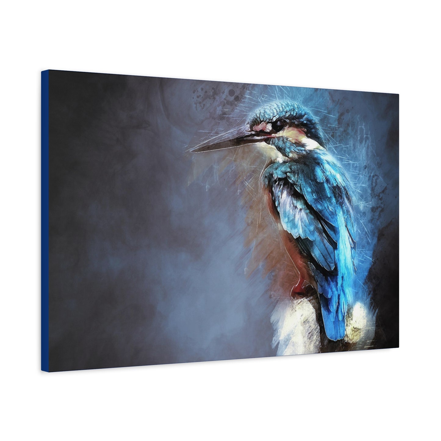 Kingfisher Matte Canvas, Stretched, 1.25"
