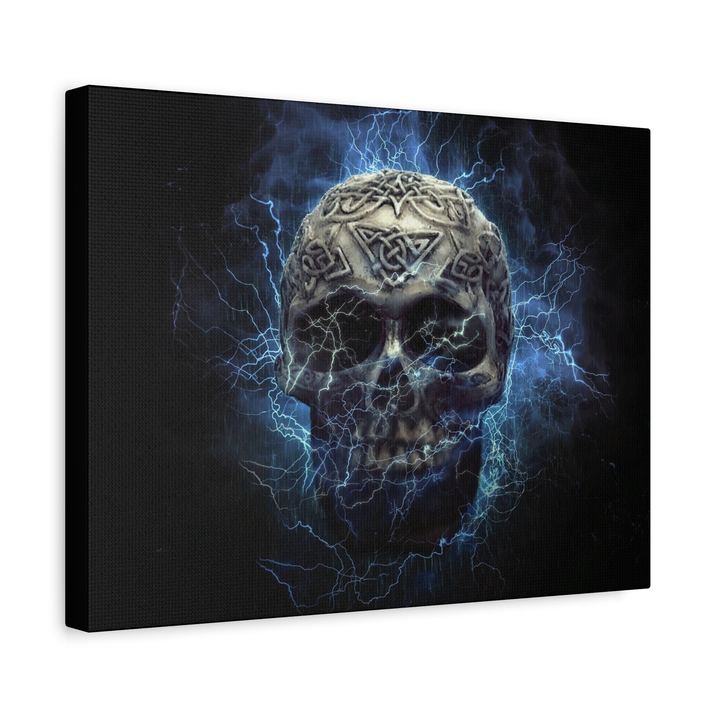 Skull Matte Canvas, Stretched, 1.25"