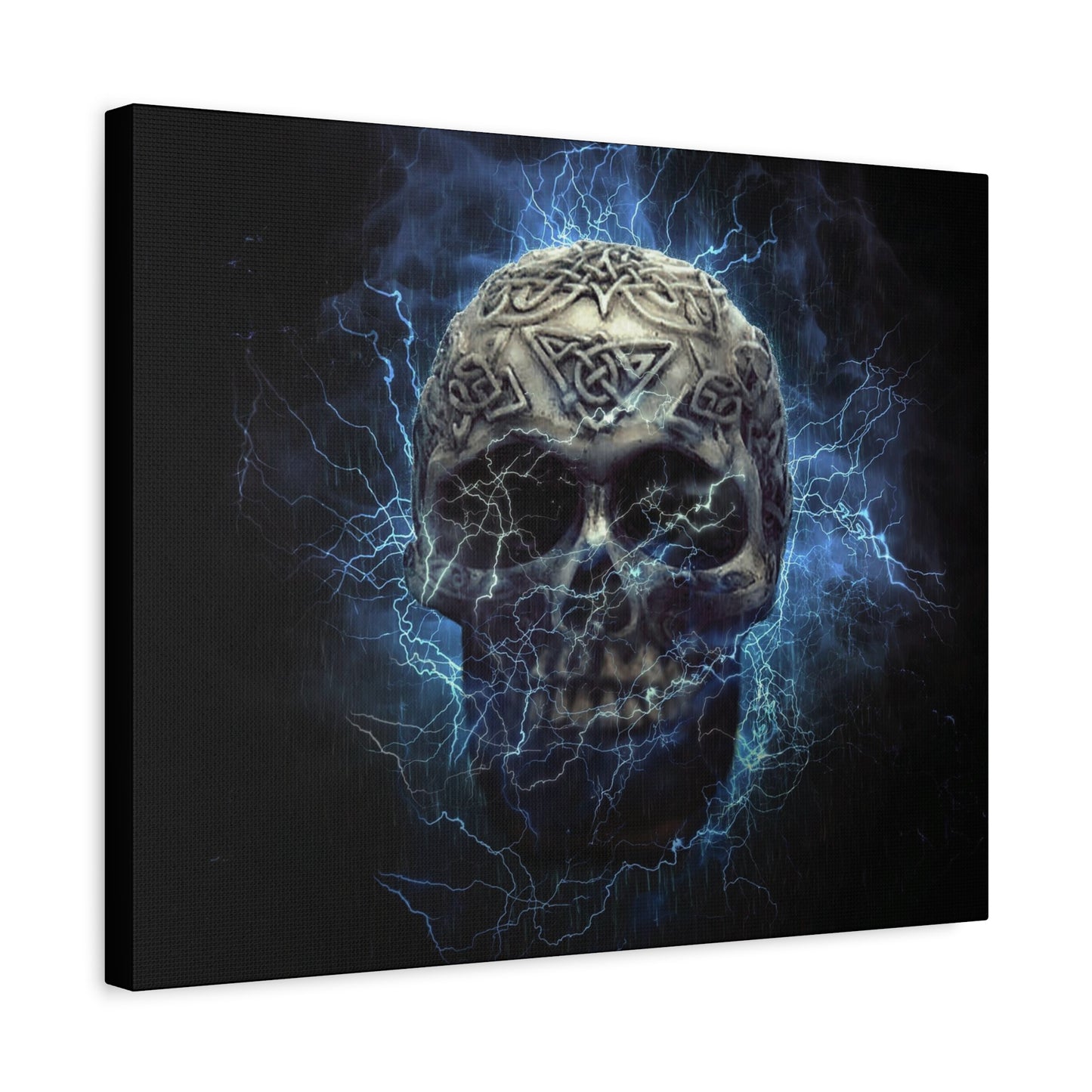 Skull Matte Canvas, Stretched, 1.25"