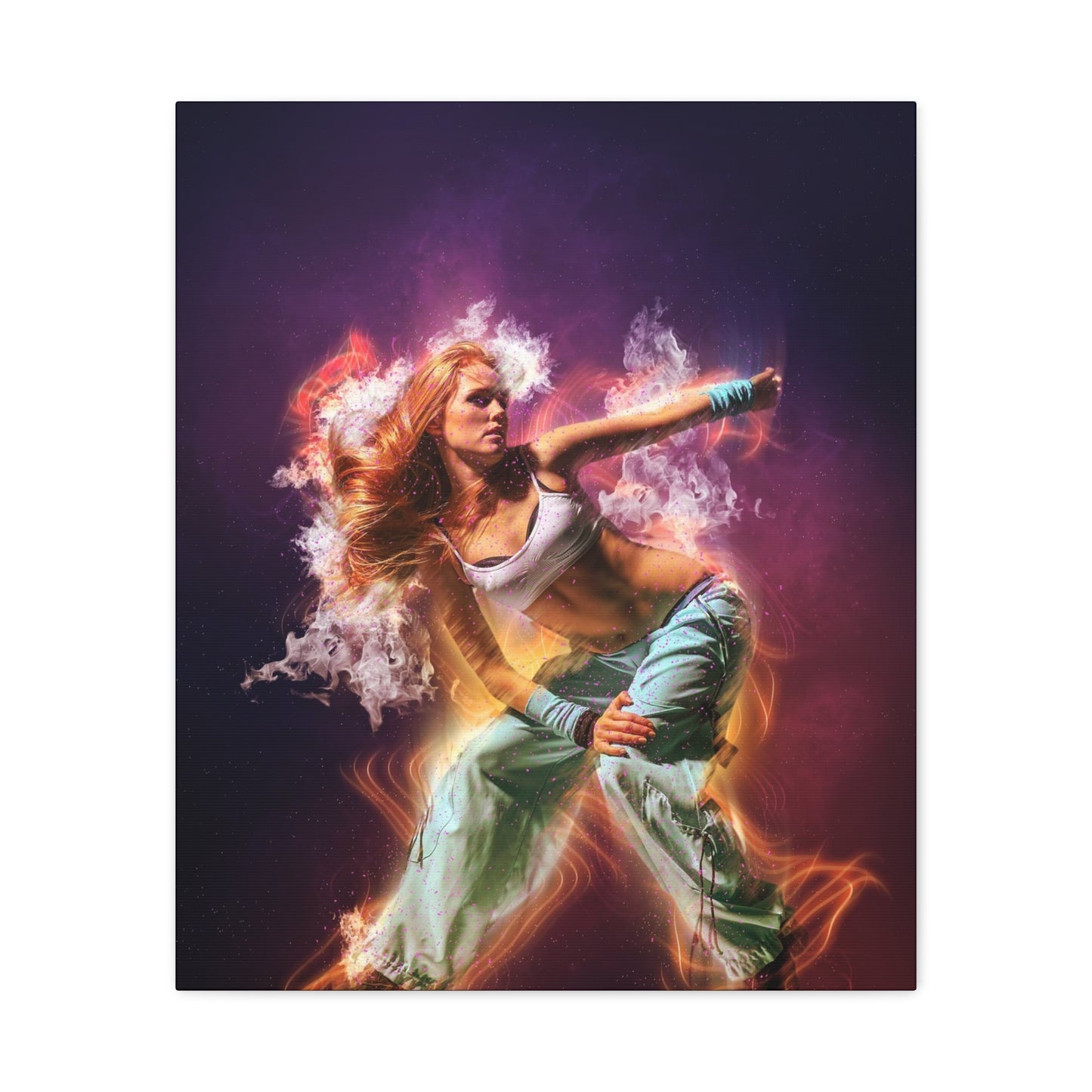 Dancing Woman Matte Canvas, Stretched, 1.25"