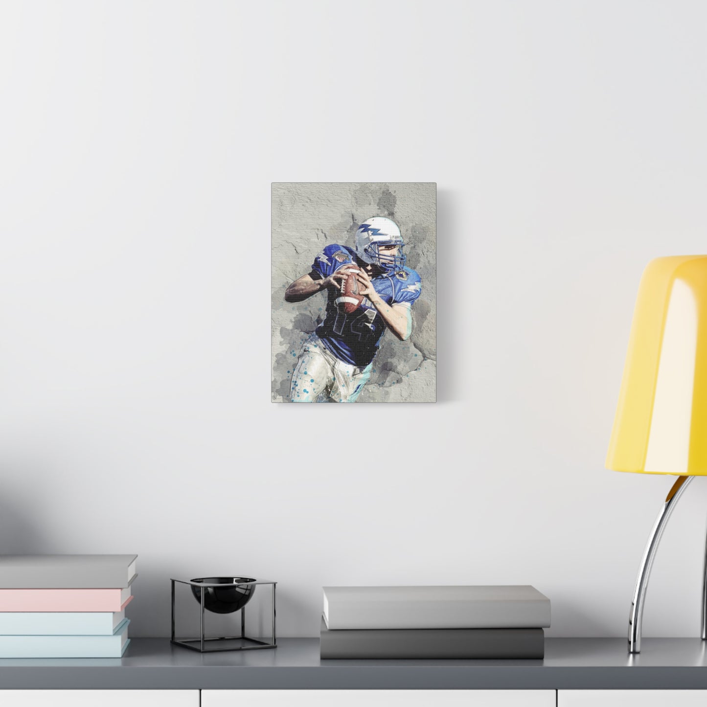 Quarterback Matte Canvas, Stretched, 1.25"