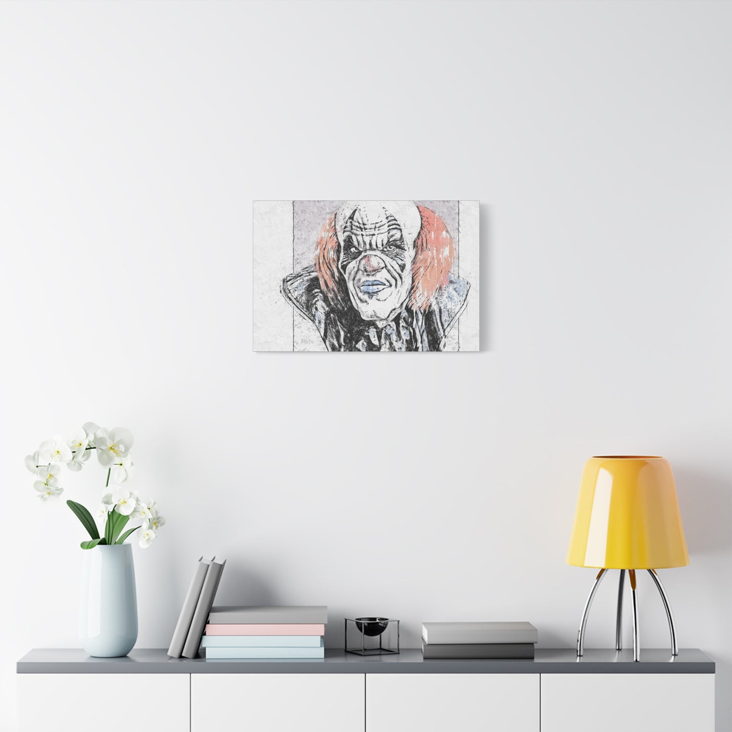 Clown Matte Canvas, Stretched, 1.25"