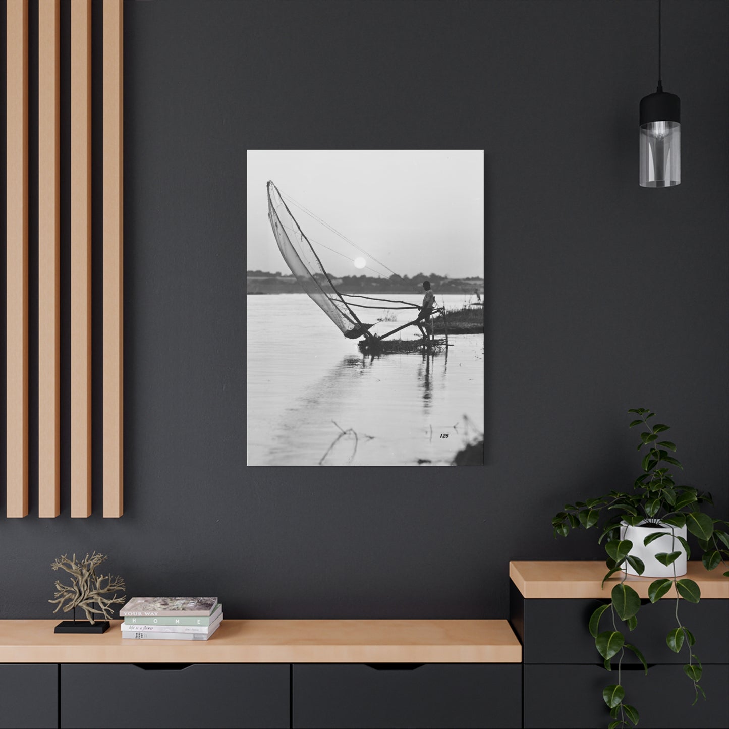 Fisherman Matte Canvas, Stretched, 1.25"