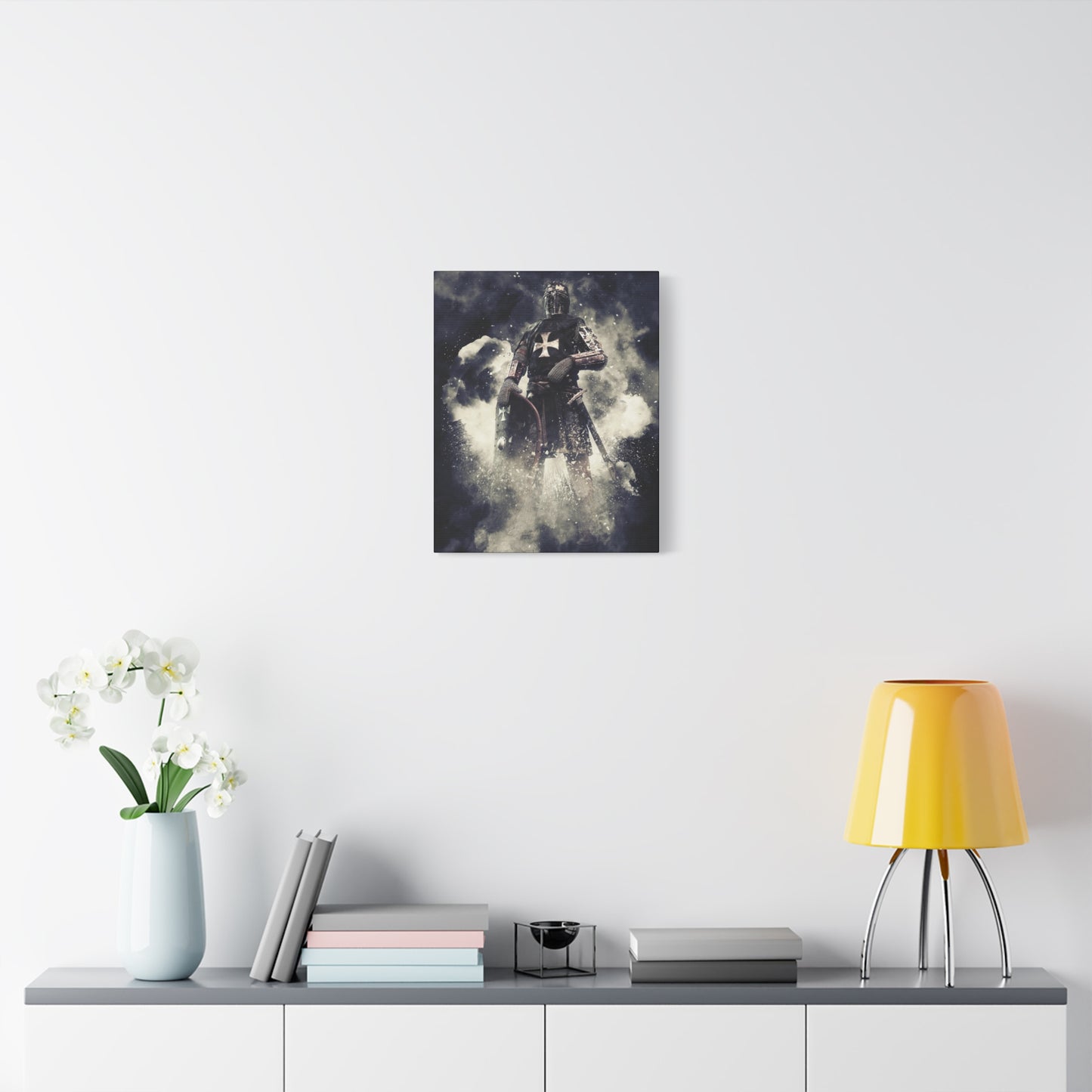 Knight Crusader Matte Canvas, Stretched, 1.25"