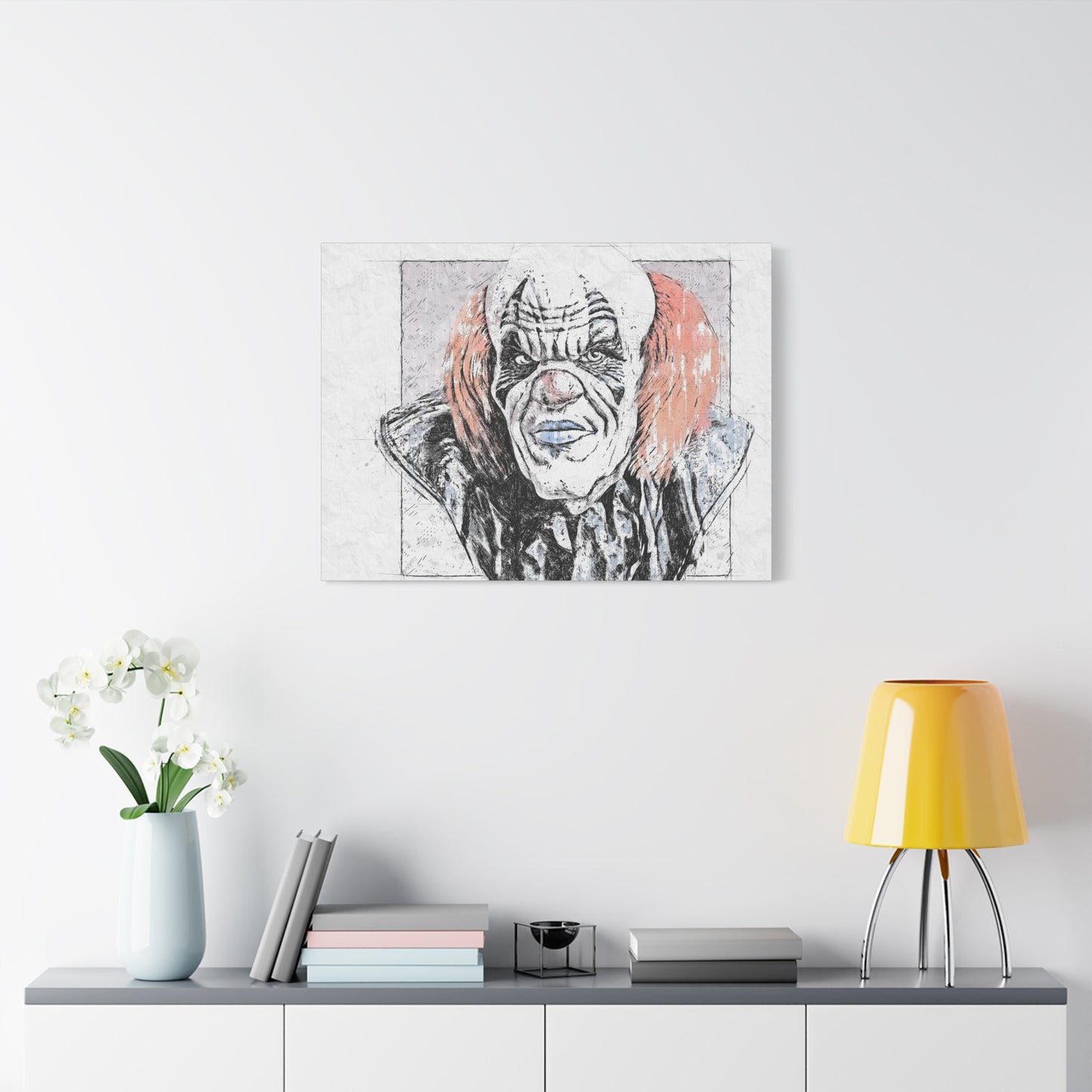 Clown Matte Canvas, Stretched, 1.25"
