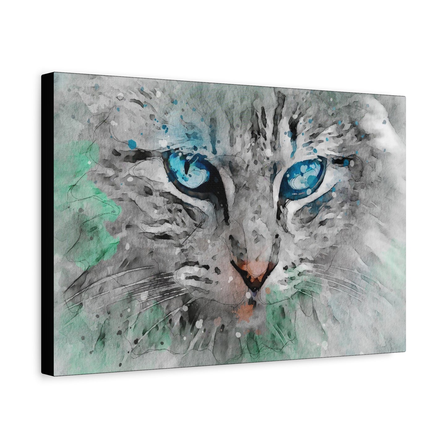 CAT Matte Canvas, Stretched, 1.25"