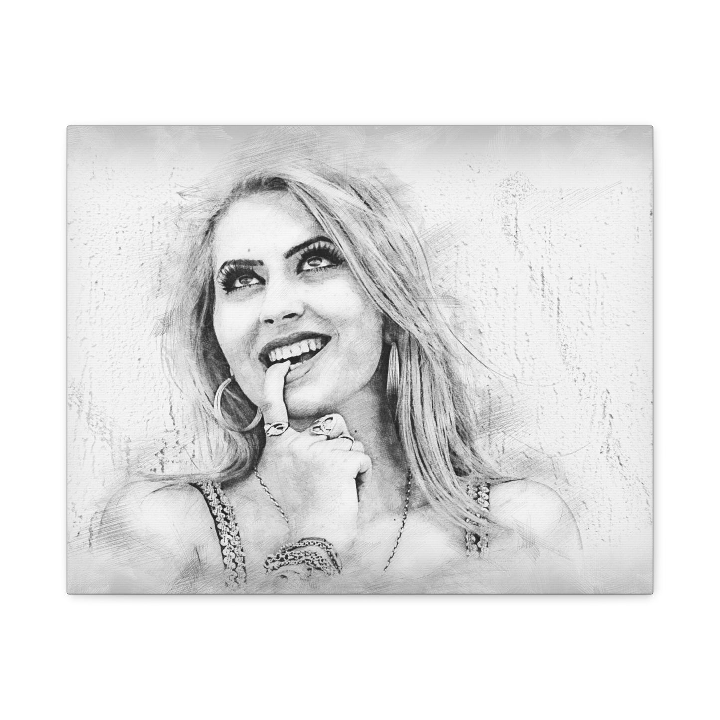 Woman Matte Canvas, Stretched, 1.25"
