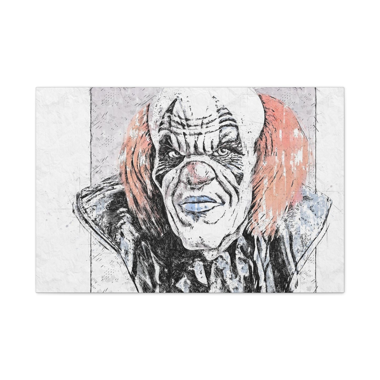 Clown Matte Canvas, Stretched, 1.25"
