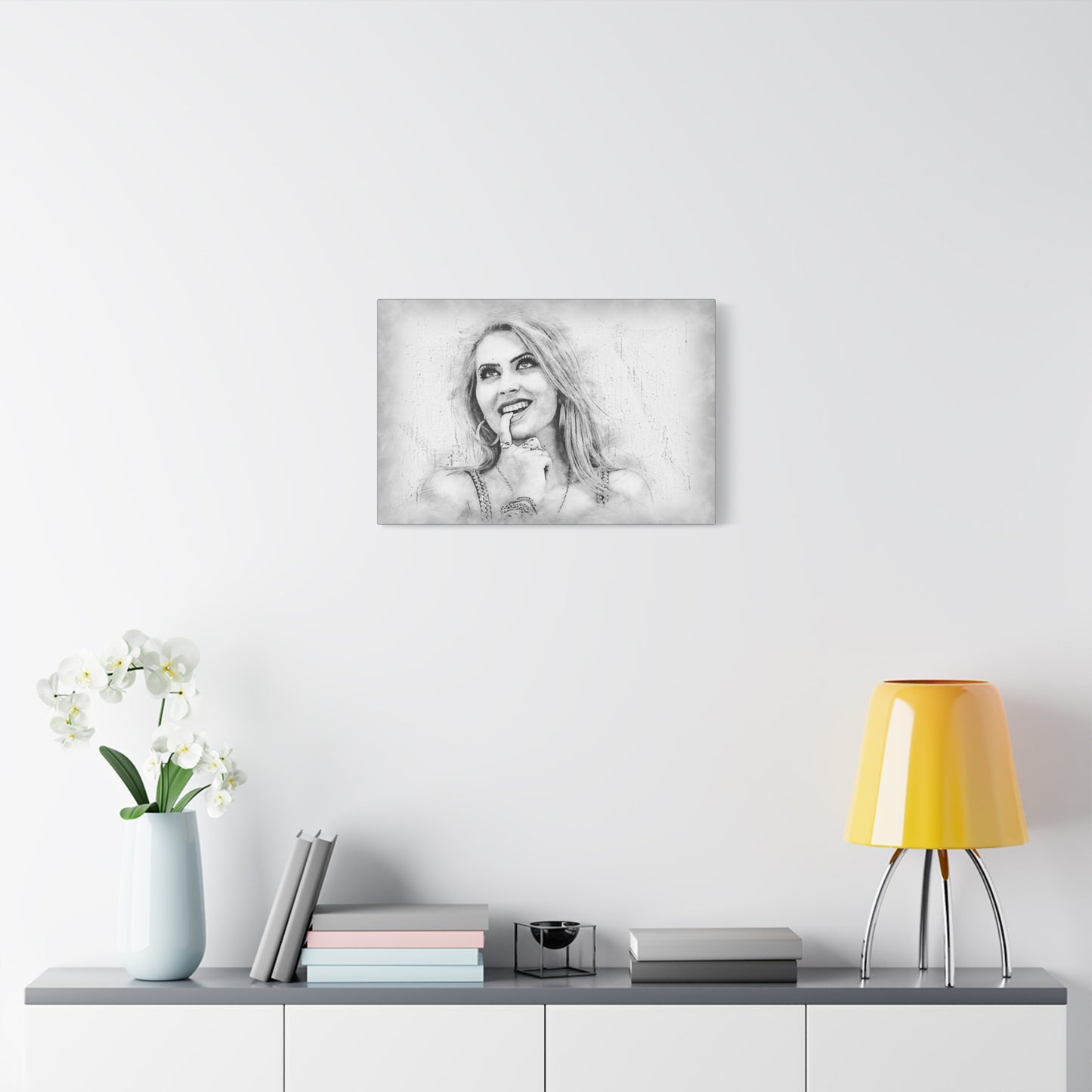 Woman Matte Canvas, Stretched, 1.25"
